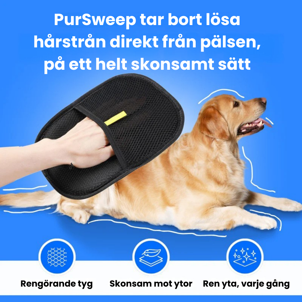 FurSweep - Rengör ditt hem från djurhår på sekunder